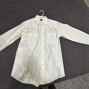 Wrangler Button Up Western Shirt